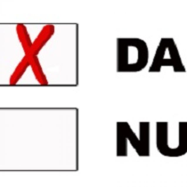 De Referendum vor spune DA! În fața oficialităților! De Referendum vor spune DA! În fața oficialităților!