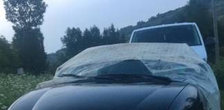 Mașină furată din Belgia, găsită la un bistrițean