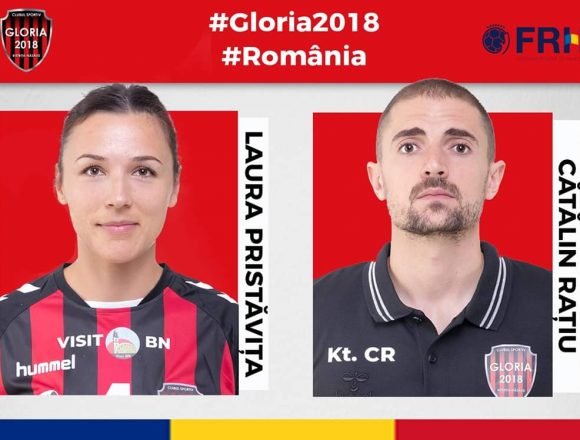 Coordonatorul de joc și fizioterapeutul echipei de handbal Gloria 2018, la Campionatul mondial din Japonia Coordonatorul de joc și fizioterapeutul echipei de handbal Gloria 2018, la Campionatul mondial din Japonia