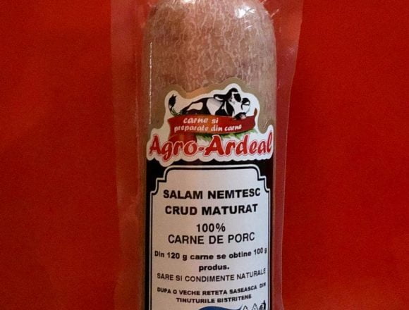 NOU de la Agro-Ardeal: Salam nemțesc, din 100 la sută carne și doar cu condimente naturale, făcut după o rețetă veche, din zona Bistriței! NOU de la Agro-Ardeal: Salam nemțesc, din 100 la sută carne și doar cu condimente naturale, făcut după o rețetă veche, din zona Bistriței!