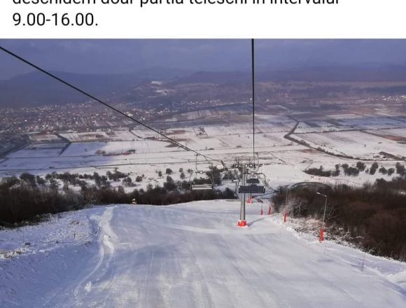 Vremea nefavorabilă închide parțial Pârtia Cocoș! Vremea nefavorabilă închide parțial Pârtia Cocoș!