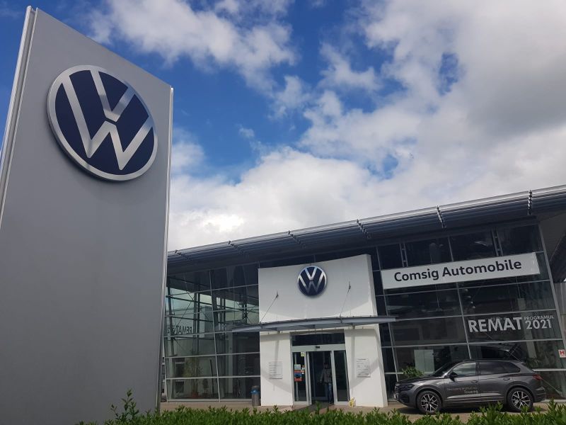 High exposure trim snow White COMSIG Automobile (dealer Volkswagen) este acum și service autorizat Skoda  - Bistriteanul - Afla primul