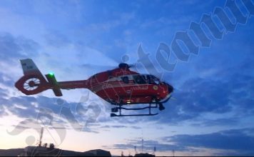 NEGRILEȘTI: Trotinetă electrică implicată într-un accident! A fost solicitat elicopterul SMURD