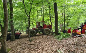 Tânăr de 19 ani accidentat în pădurea din Bichigiu