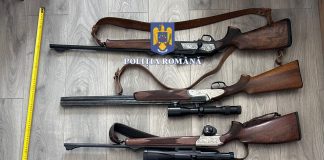 Peste 70 de arme confiscate de polițiști în 10 luni: Aproape jumătate erau letale
