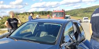FOTO: Accident pe Dealul Budacului! Un bărbat a ajuns la spital