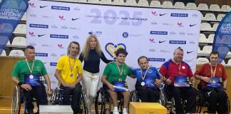 FOTO – EXCELENT: Bistrițeanul David Areșan, campion național la para tenis de masă!