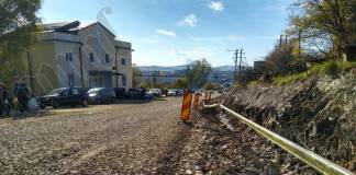 Lucrările pe strada Tărpiului se sistează temporar, cu ocazia Luminației