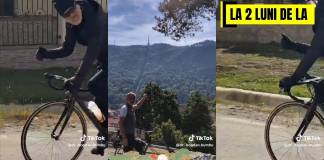 VIDEO – Dublă performanță: Pacientul doctorului Bogdan Bumbu, 260 km cu bicicleta, la două luni după operație
