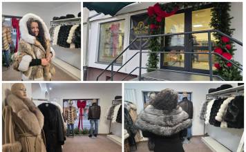 FOTO: PRESTIGE Bistrița – Haine de blană, cojoace din piele naturală și paltoane elegante pentru femei și bărbați