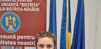 FOTO: Lavinia Mici, prima domnișoară din Bistrița-Năsăud admisă la Școala de Pompieri!