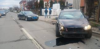 BISTRIȚA: S-a ales cu dosar penal din cauza unui șofer neatent care i-a tăiat calea