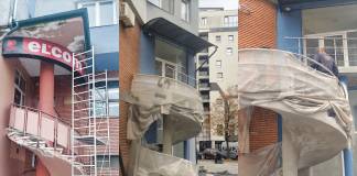 FOTO/VIDEO: Agenții economici de pe Crinilor, puși să repare fațadele clădirilor! Trei au răspuns prompt