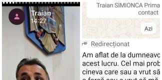 Primarul Traian Simionca: „Cineva a vrut să mă denigreze folosind inteligența artificială și făcând poze trucate”