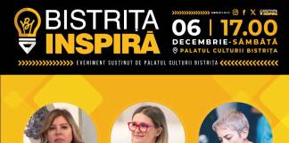 Cine sunt invitatele care ne povestesc despre experiența, curajul și energia lor creativă la BISTRIȚA INSPIRĂ