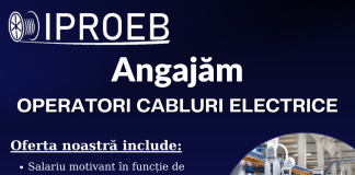 Se fac angajări la IPROEB, Aquabis și Arcsim Construct! NOI locuri de muncă, în Bistrița, Năsăud și Beclean