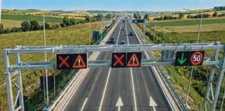 FOTO/VIDEO: Câte trei sensuri giratorii la ieșirile din Bistrița și bandă cu sens alternativ. CUM se va circula pe DN 17: