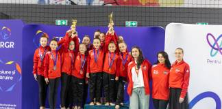 FOTO: Felicitări! Gimnastele Gloria Bistrița, pe podium la Festivalul de Gimnastică Ritmică de la Bistrița