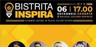 Cine sunt tinerii invitați să ne vorbească despre provocările, bucuriile și curajul de a-și transforma visele în realitate, sâmbătă , la BISTRIȚA INSPIRĂ