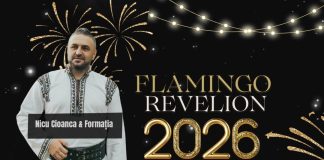 REVELION 2026 la Flamingo, cu bucate alese și muzică LIVE cu Lorena Florentin și Nicu Cioanca