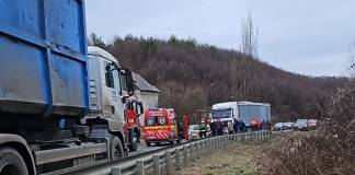 FOTO/VIDEO: Accident pe DN 17 C, cu o victimă transferată la spital