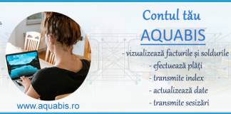 Ce avantaje au abonații Aquabis dacă își creează un cont pe platforma companiei