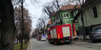 FOTO – BISTRIȚA: Accident cu două victime, pe Bulevardul Republicii