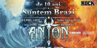 ANTON sărbătorește un deceniu de muzică la Soho Music Hall din Bistrița!