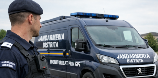 Jandarmii bistrițeni, dotați cu bodycam. Mașinile lor, verificate prin sistem GPS