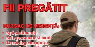 Rucsacul de urgență: 72 de ore care îți pot salva viața! Tu ești pregătit?