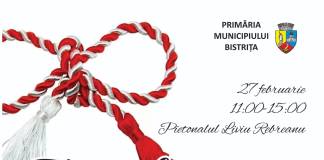 Mărțișoare cu suflet: elevii din școlile bistrițene își expun creațiile la Târgul de Mărțișor!