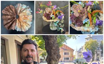 Imposibil de replicat: Buchetul WOW care a unit destine prin culorile irisului mirilor, semnat de Andrei Bindea!