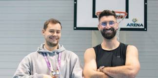 FOTO – Bistrița Ballers: Alex și Tudor, un expert contabil și un tehnician dentar, au transformat o prietenie în viitorul baschetului bistrițean
