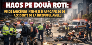 Haos pe două roți: 98 de sancțiuni într-o zi și aproape 20 de accidente de la începutul anului, cu bicicliști și trotinetiști