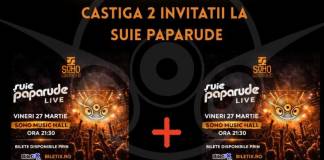 CADOU – SOHO Music Hall și Bistrițeanul.ro vă oferă două invitații la concertul Șuie Paparude din 27 martie