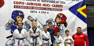 FOTO: Micii luptători ai Gloriei, pe podiumul național! 7 medalii la Naționalele de Taekwondo WT