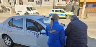 Amenzi de 360.000 de lei pentru cei NOUĂ taximetriști găsiți lucrând fără contract de muncă