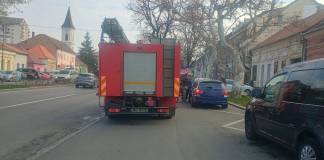 Accident în Bistrița, pe Bulevardul Independenței!