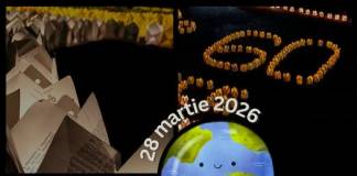 Bistrița stinge lumina: 20 de ani de Earth Hour, marcați, în weekend, pe pietonal!