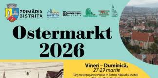 Ostermarkt 2026: Târgul de Paște al sașilor bistrițeni revine, la finalul lunii!