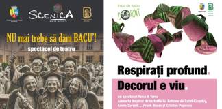 TEATRU: Două spectacole speciale, la Bistrița, cu Scenica și Corint. Se fac înscrieri în trupa de liceeni