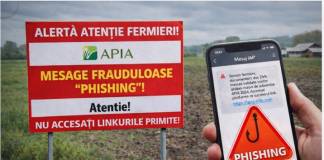 Fermierii, asaltați de mesaje frauduloase: „NU introduceți date personale. NU efectuați plăți!”