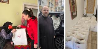 FOTO – Final de campanie: Peste 1000 de persoane din Bistrița-Năsăud au primit daruri de Paști de la Asociația Filantropia Ortodoxă