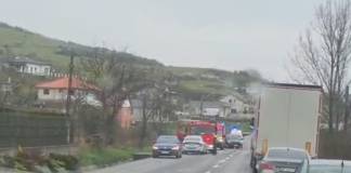 Accident la Crainimăt, cu 3 mașini implicate!