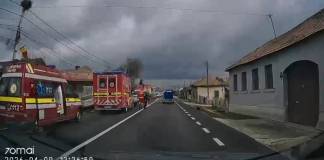 Accident în Rusu Bârgăului! 4 persoane implicate, printre care un minor