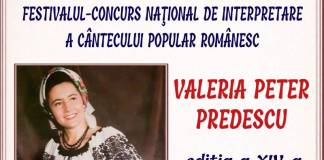 Se fac înscrieri la concursul Festivalului „Valeria Peter Predescu”: Marele Premiu – 3000 lei