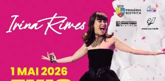 Elevii au decis: Irina Rimes, la Bistrița, De Ziua Tineretului!