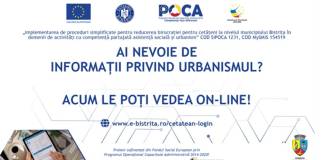 VIDEO: Ai nevoie de informații referitoare la urbanism? Acum le poți vedea online
