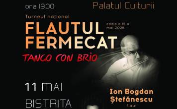 Flautul Fermecat, la Bistrița: Reverie, emoții, hituri sud-americane și tangouri românești care au făcut furori în perioada interbelică