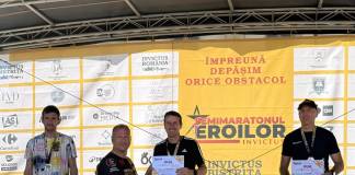 FOTO/VIDEO – FELICITĂRI! Paraschiva Borș și Nicolae Bălan – locul I la Semimaratonul INVICTUS